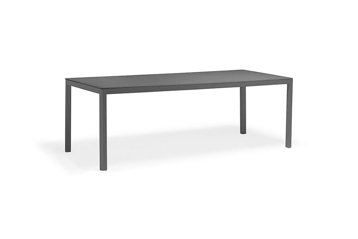 Ella dining table with HPL /glass top